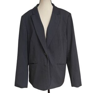 Woman's Liz Claiborne Charcoal Blazer Sz.‎ 16